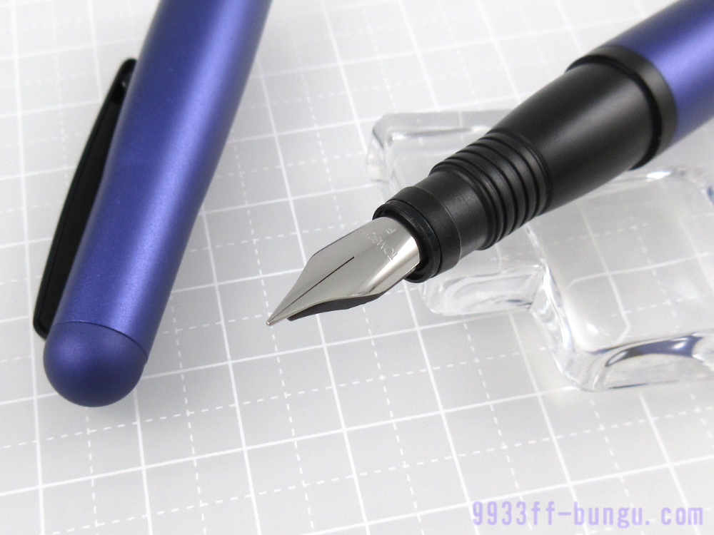 トンボ鉛筆の万年筆と水性ボールペン『Object（オブジェクト）』パープルとブルー 〜変色してる？〜