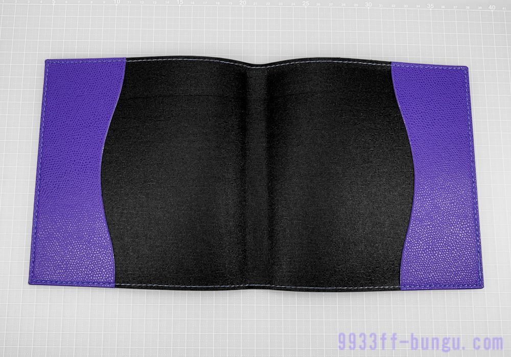 クオバディス ダイアリー／16×16cmリフィル対応の“カバー”のみ！紫色系 