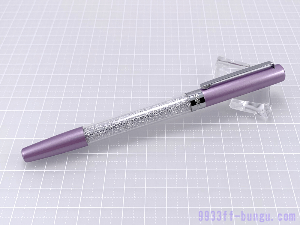 スワロフスキーのボールペン、紫色系の9種類を比較／写真43枚 