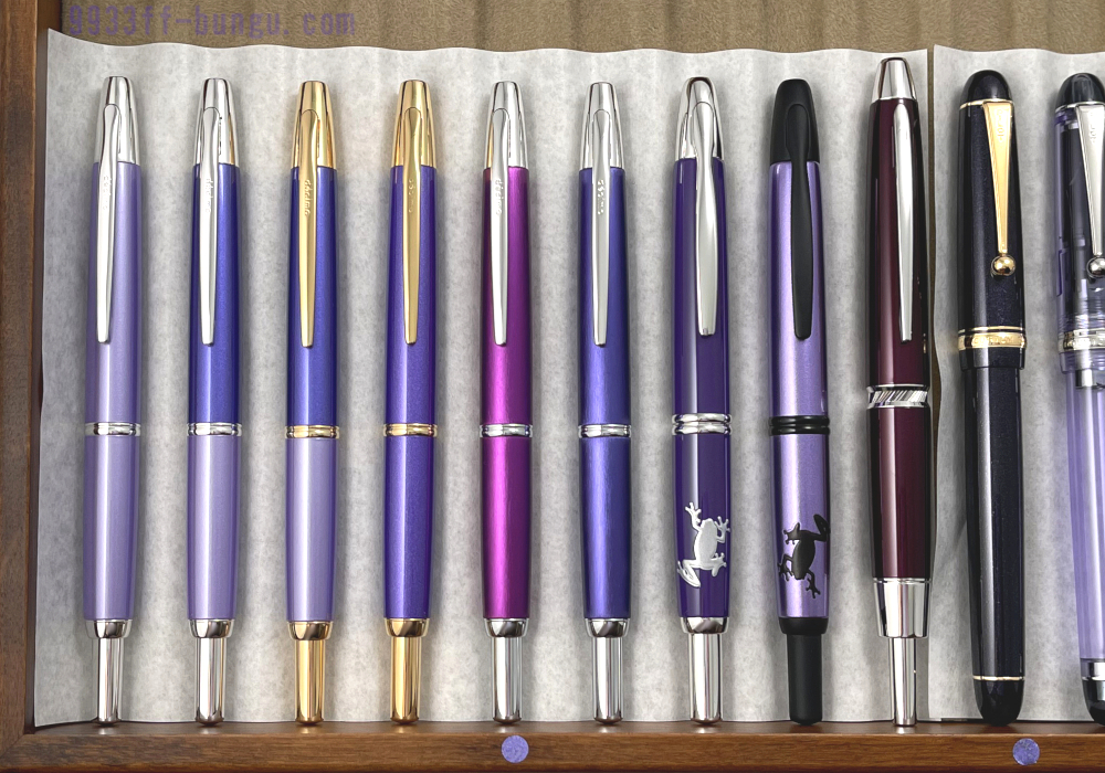 F-STYLE tfb 2021 flower pen フラワ ペン 四葉 つば クローバ 水色